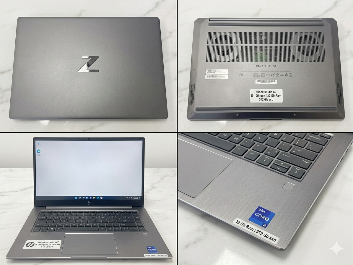 HP ZBook Studio G7, 99% New Enterprise Workstation Laptop